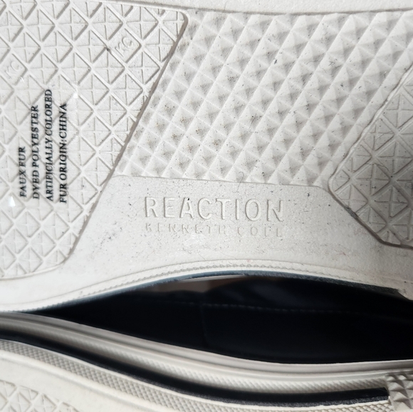 Kenneth Cole Reaction faux fur shoes - Picture 4 of 6